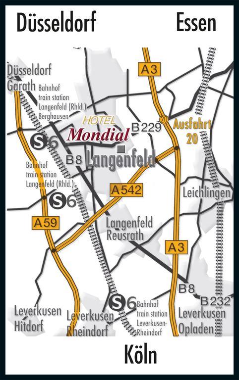 Hotel Mondial Langenfeld  Ngoại thất bức ảnh